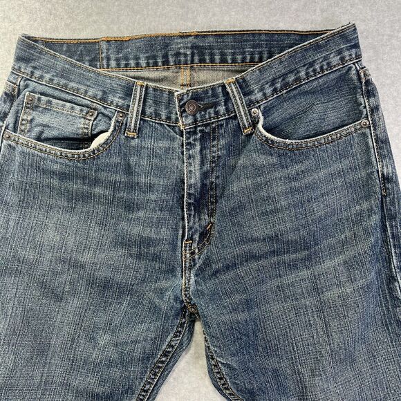 Levi's 559 32x32 Jeans Men Blue Levi relaxed fit straight actual 32x30 - Picture 3 of 13